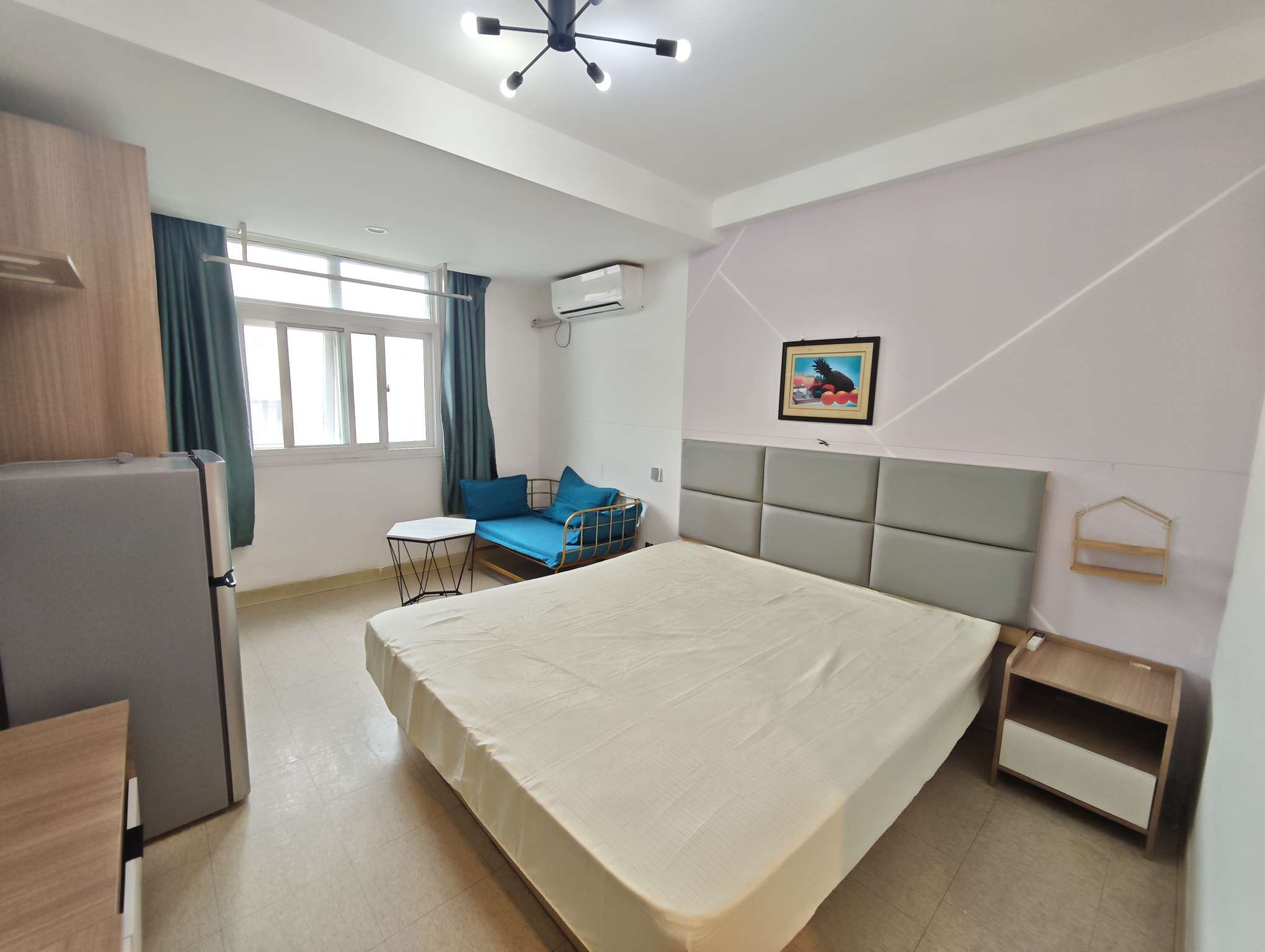 蓝光时代红街整租一室，短租一个月起，靠近逍遥津，白水坝地铁