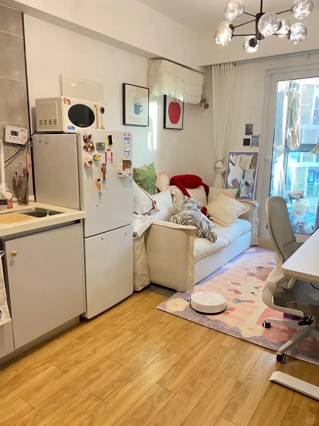园林局小区 可月付短租 自住房 采光好 市中心