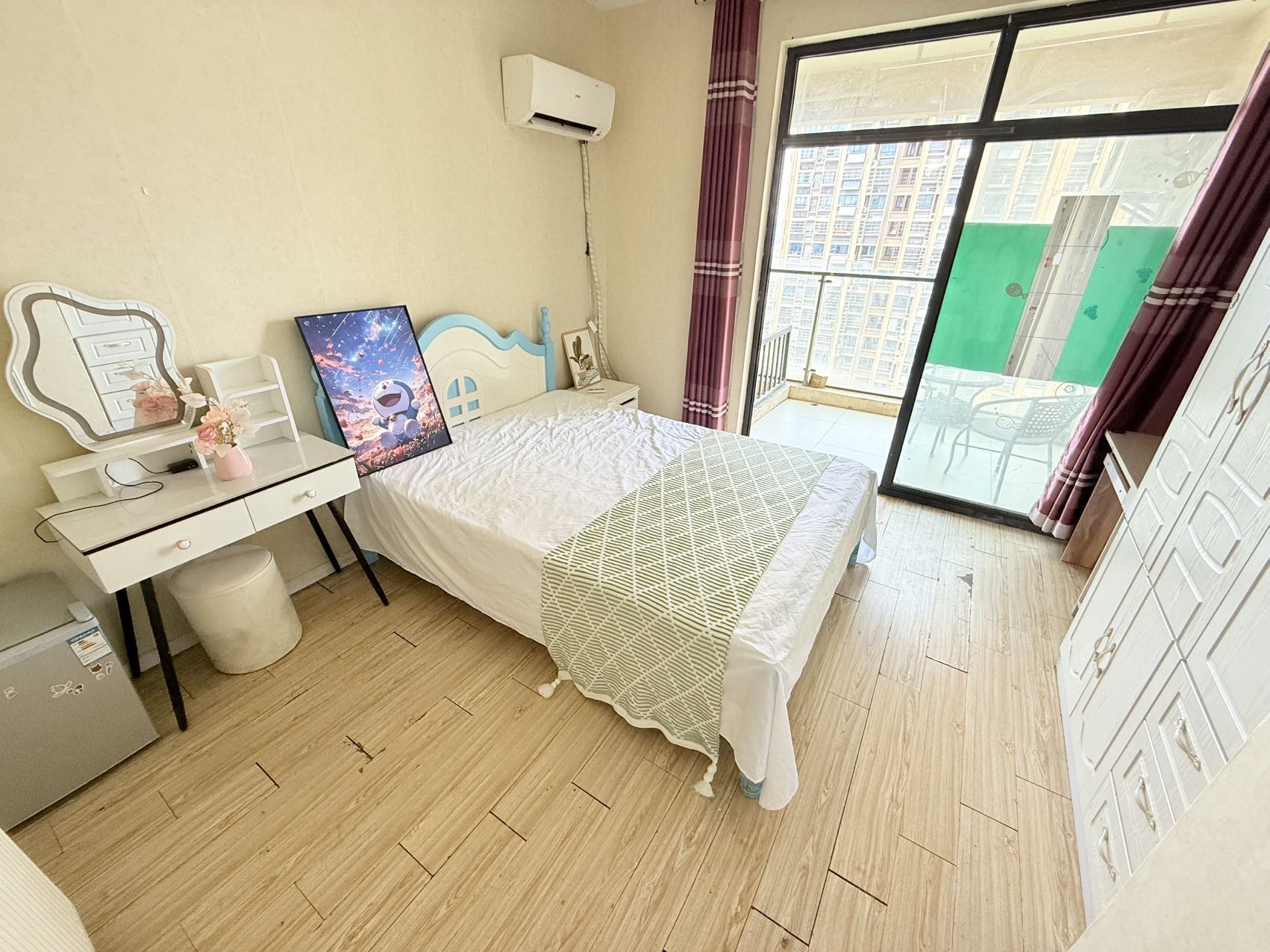 天使苑铂金时代 可押一付一 可月付 主卧朝南带阳台 东七里