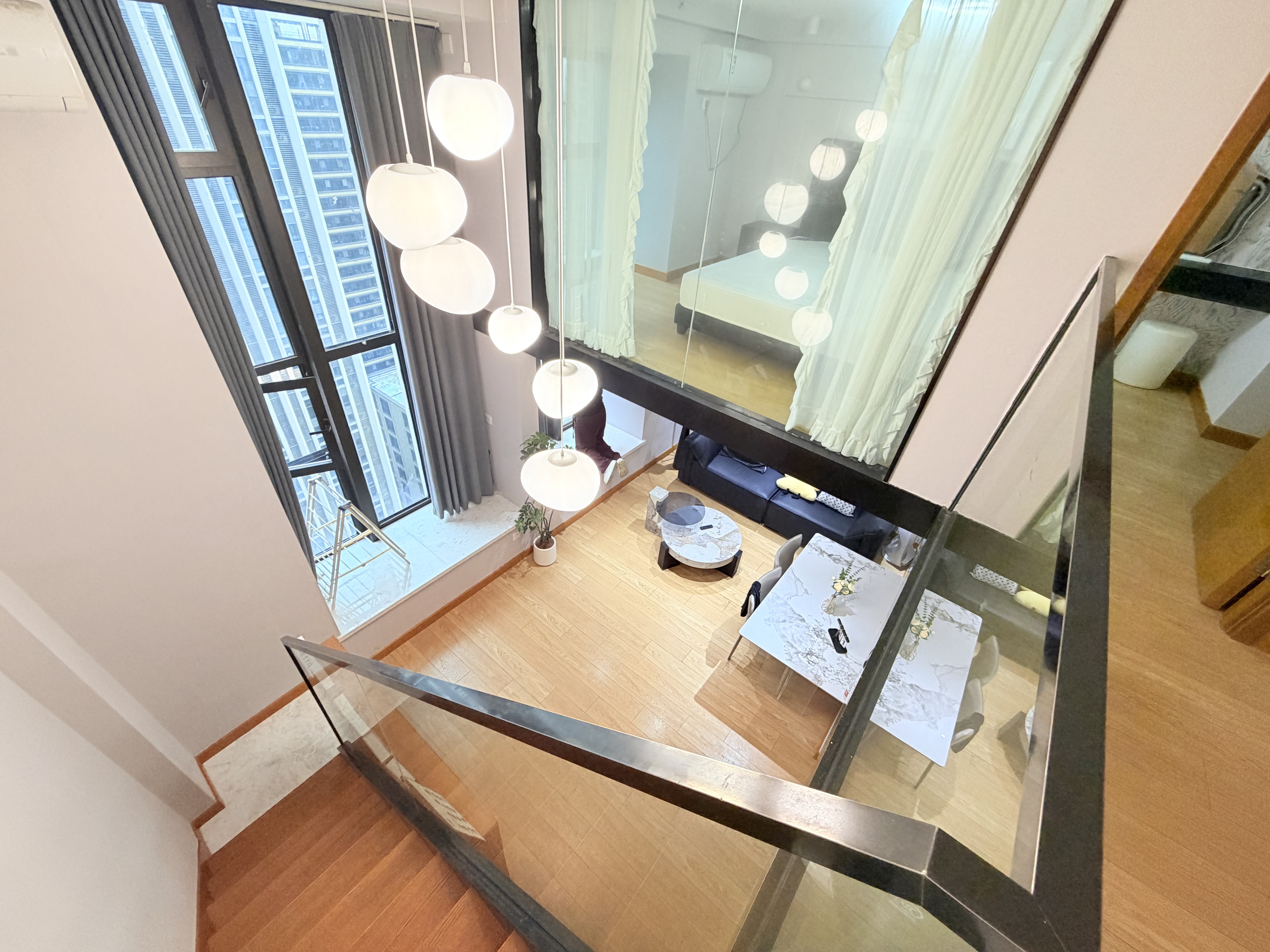 卓然居（精装一室一厅）复式loft（民用水电）顺丰电商园